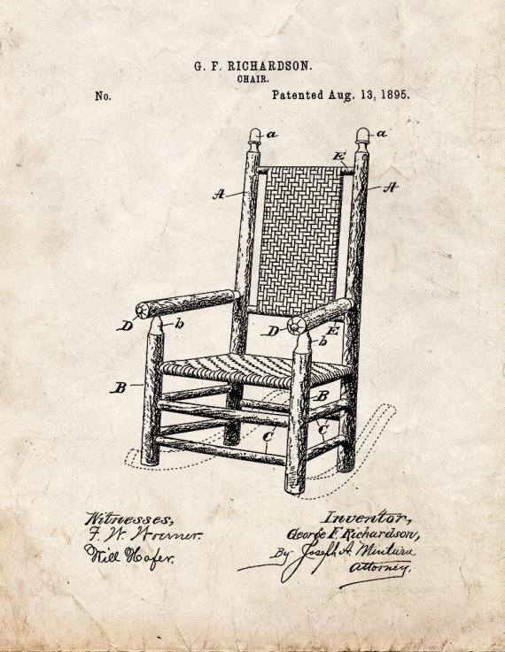 Patent Blueprint 1568 1 12 A4 Photo Print