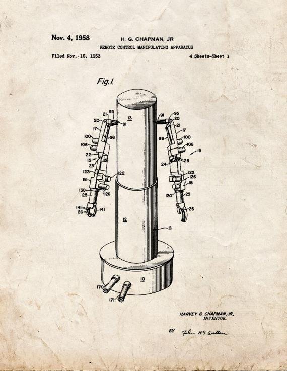 Patent Blueprint 1578 1 12 A4 Photo Print