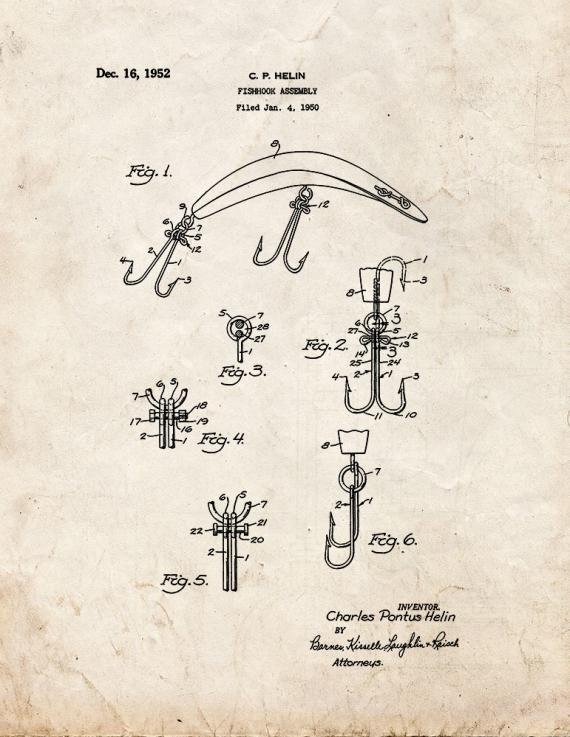 Patent Blueprint 158 1 12 A4 Photo Print