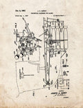 Patent Blueprint 1581 1 12 A4 Photo Print