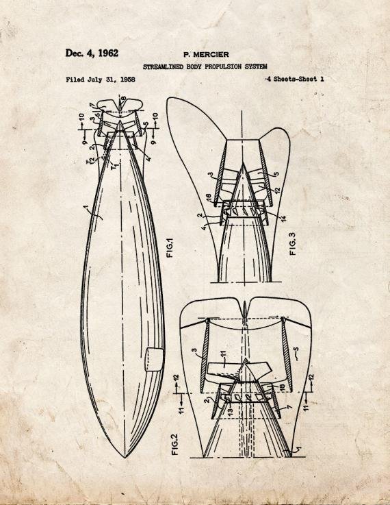 Patent Blueprint 1583 1 12 A4 Photo Print