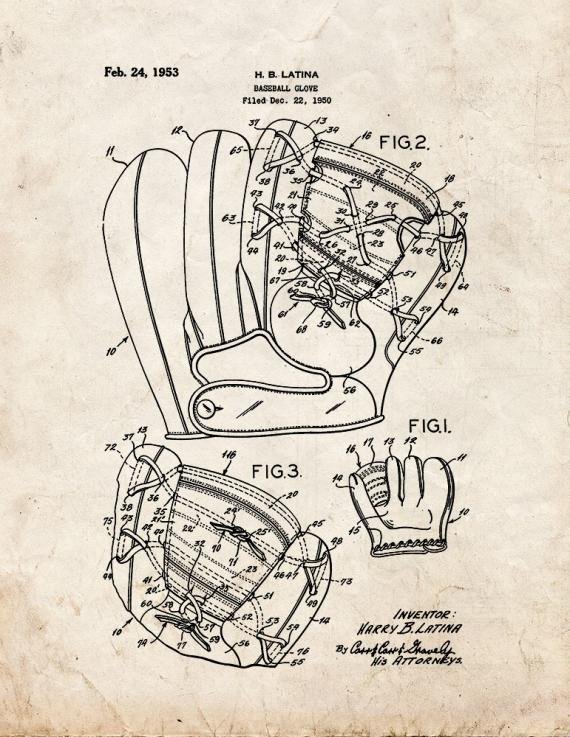 Patent Blueprint 159 1 12 A4 Photo Print