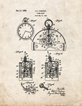 Patent Blueprint 1595 1 12 A4 Photo Print