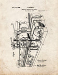 Patent Blueprint 1596 1 12 A4 Photo Print