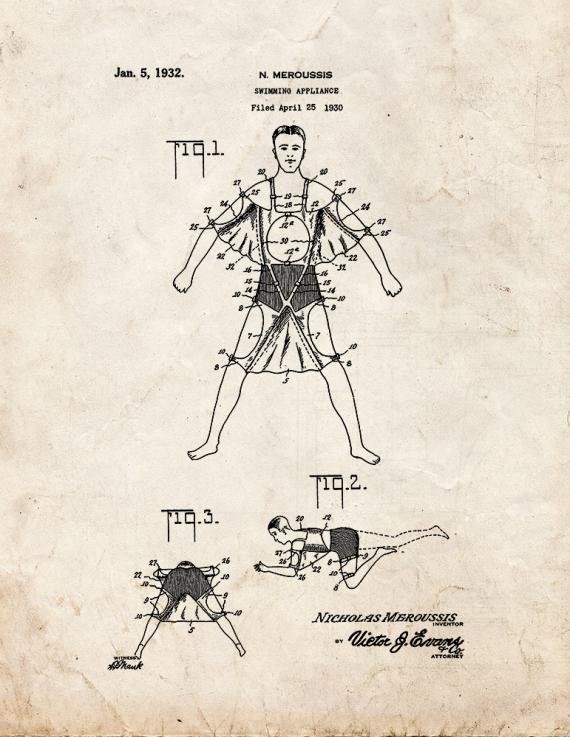 Patent Blueprint 1598 1 12 A4 Photo Print