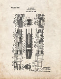 Patent Blueprint 1600 1 12 A4 Photo Print