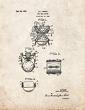 Patent Blueprint 1605 1 12 A4 Photo Print