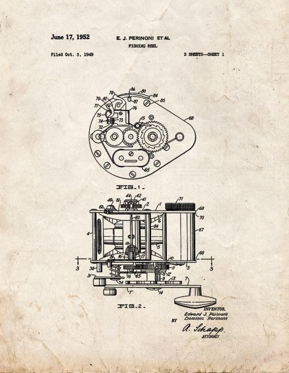 Patent Blueprint 1606 1 12 A4 Photo Print