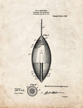 Patent Blueprint 1608 1 12 A4 Photo Print