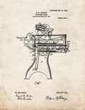 Patent Blueprint 1613 1 12 A4 Photo Print