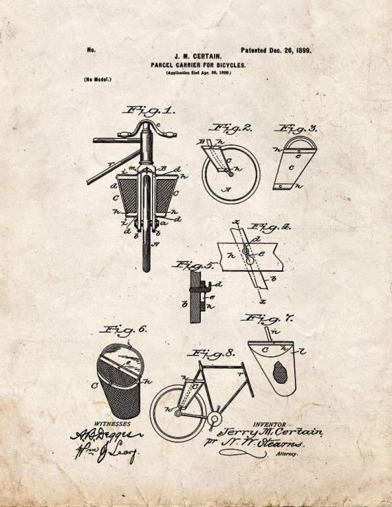 Patent Blueprint 1615 1 12 A4 Photo Print