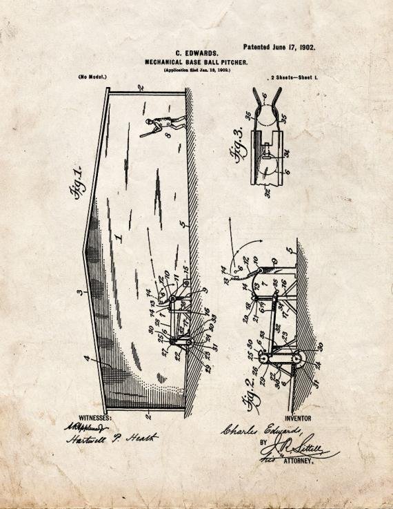 Patent Blueprint 162 1 12 A4 Photo Print