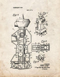 Patent Blueprint 1620 2 12 A4 Photo Print