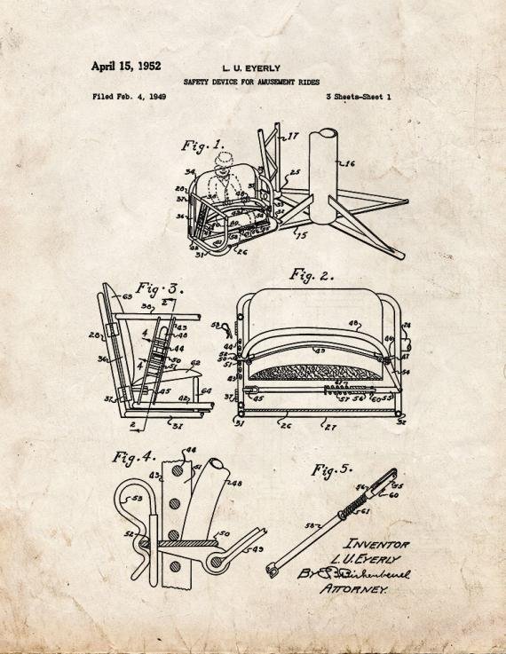 Patent Blueprint 1623 1 12 A4 Photo Print