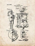 Patent Blueprint 1625 1 12 A4 Photo Print
