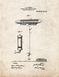 Patent Blueprint 1629 1 12 A4 Photo Print