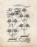 Patent Blueprint 1630 1 12 A4 Photo Print