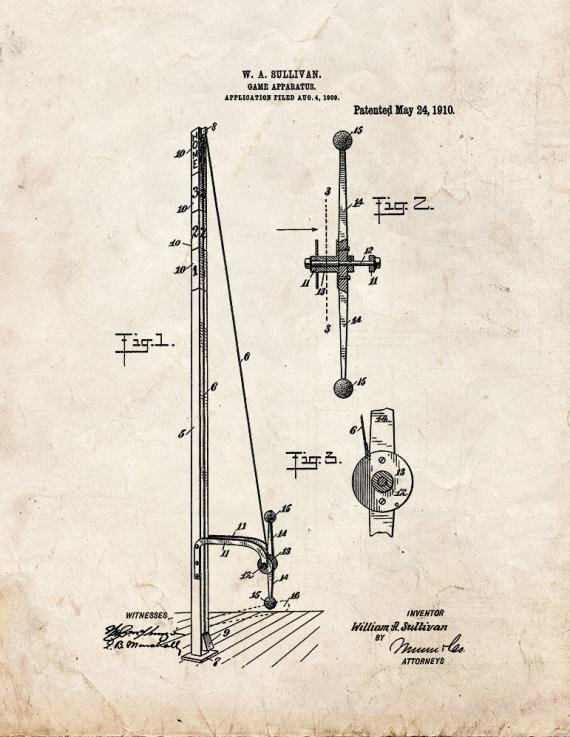 Patent Blueprint 1641 1 12 A4 Photo Print