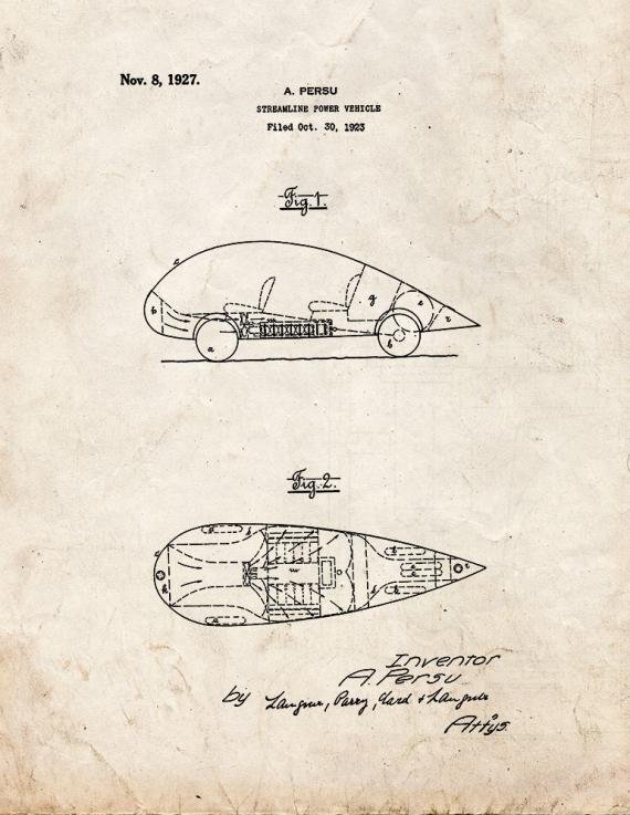 Patent Blueprint 1648 1 12 A4 Photo Print