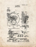 Patent Blueprint 1649 1 12 A4 Photo Print