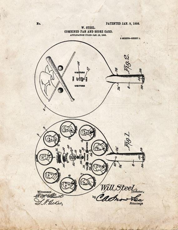 Patent Blueprint 1651 1 12 A4 Photo Print