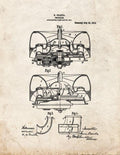 Patent Blueprint 1657 1 12 A4 Photo Print