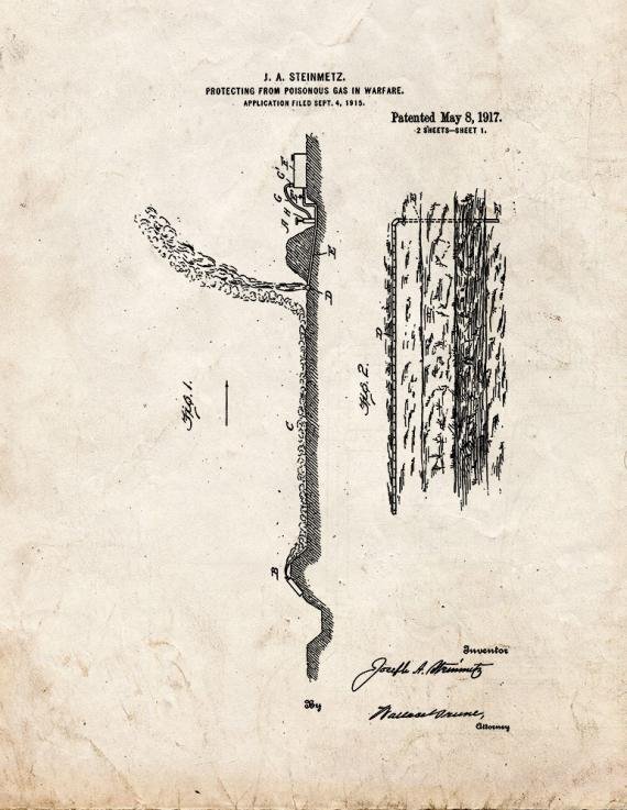 Patent Blueprint 1658 1 12 A4 Photo Print