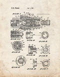 Patent Blueprint 1677 2 12 A4 Photo Print