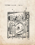 Patent Blueprint 1679 2 12 A4 Photo Print