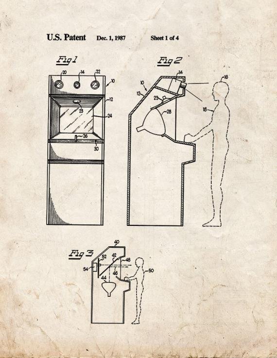 Patent Blueprint 1685 2 12 A4 Photo Print