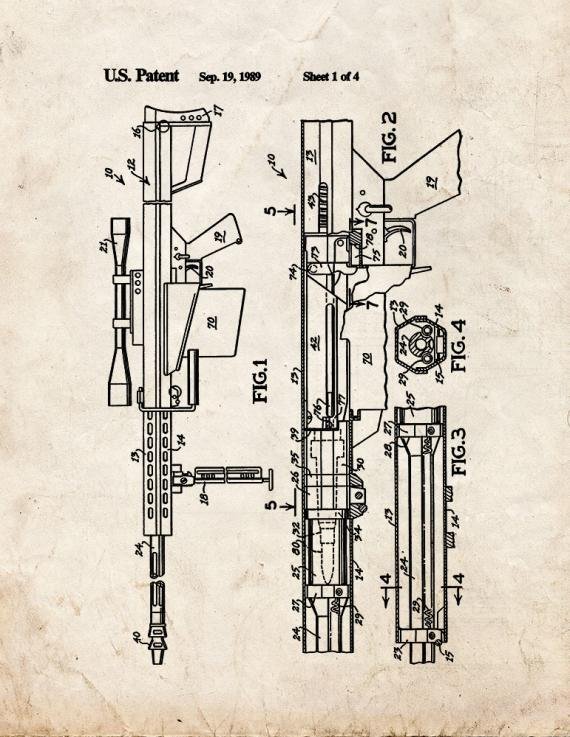 Patent Blueprint 1686 2 12 A4 Photo Print
