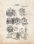 Patent Blueprint 169 1 12 A4 Photo Print