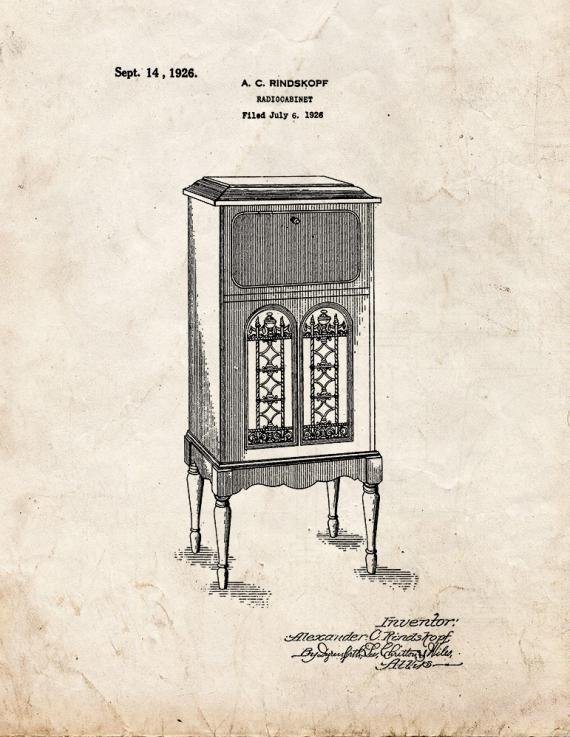 Patent Blueprint 1703 1 12 A4 Photo Print