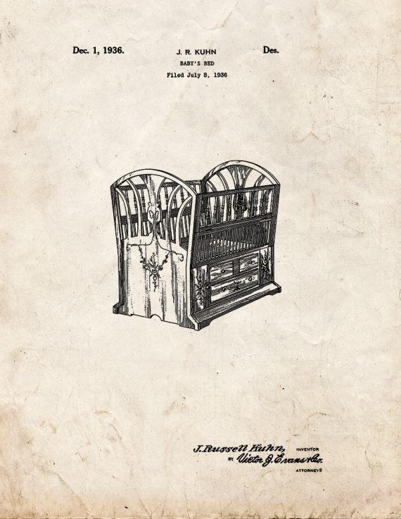 Patent Blueprint 1712 1 12 A4 Photo Print