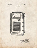 Patent Blueprint 1719 1 12 A4 Photo Print