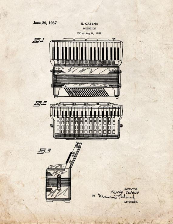 Patent Blueprint 1729 1 12 A4 Photo Print