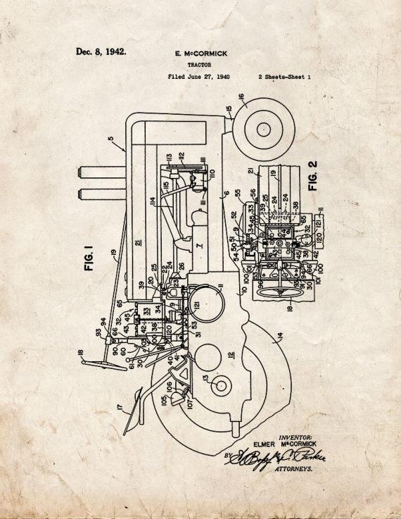 Patent Blueprint 173 1 12 A4 Photo Print