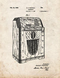 Patent Blueprint 1740 1 12 A4 Photo Print
