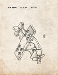 Patent Blueprint 1754 2 12 A4 Photo Print
