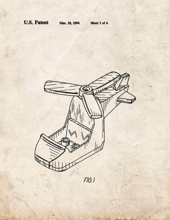 Patent Blueprint 1755 2 12 A4 Photo Print