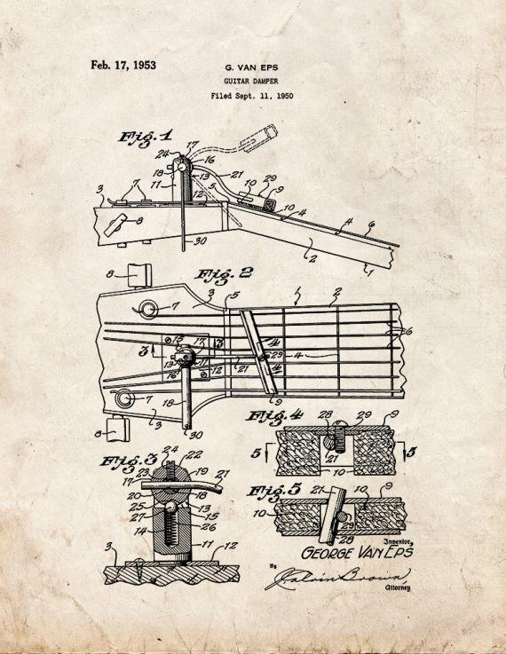 Patent Blueprint 1759 1 12 A4 Photo Print