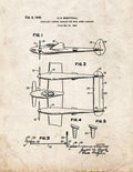 Patent Blueprint 1761 1 12 A4 Photo Print