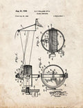 Patent Blueprint 1762 1 12 A4 Photo Print