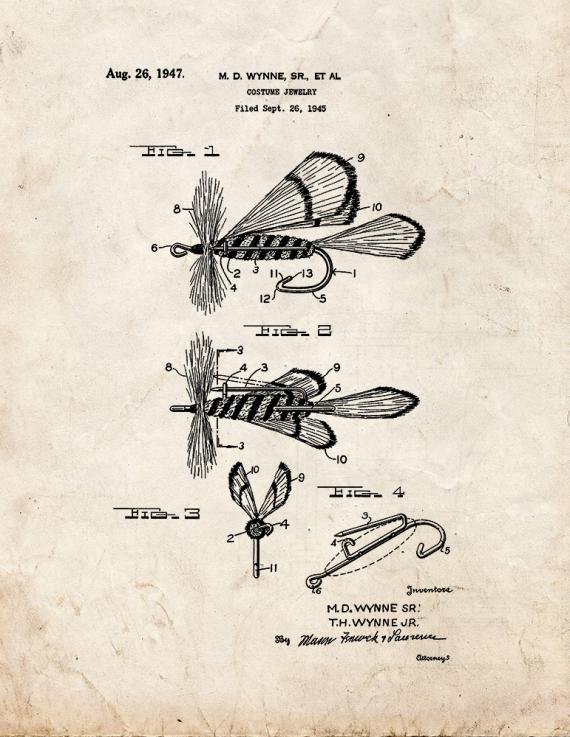 Patent Blueprint 1763 1 12 A4 Photo Print