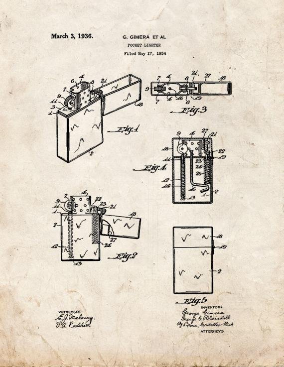 Patent Blueprint 1768 1 12 A4 Photo Print