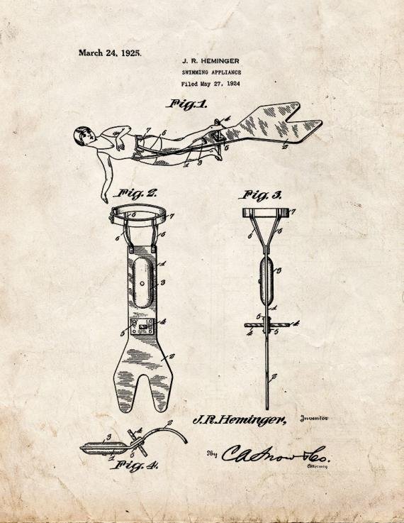 Patent Blueprint 1773 1 12 A4 Photo Print
