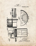 Patent Blueprint 1775 1 12 A4 Photo Print