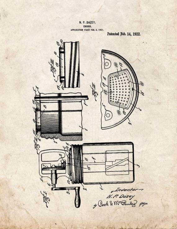 Patent Blueprint 1775 1 12 A4 Photo Print