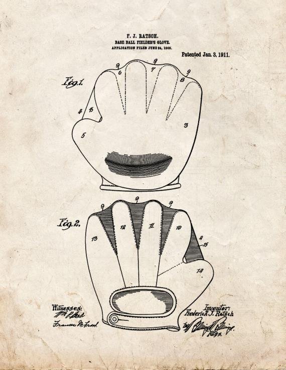 Patent Blueprint 1780 1 12 A4 Photo Print