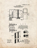 Patent Blueprint 1782 1 12 A4 Photo Print